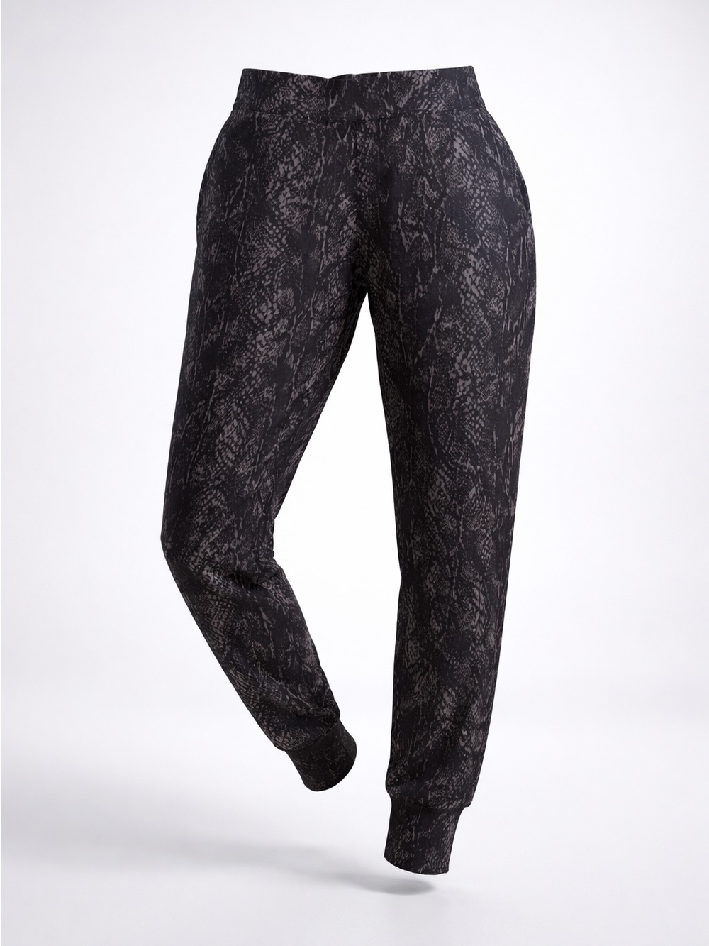 Tavi SoftTec Jogger Women’s Snake Print Jogger Pants sz M tavi active tavi noir